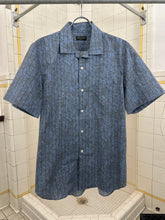 Load image into Gallery viewer, ss1999 Comme des Garcons Homme Plus Camo Object Dyed Pinstripe Shirt - Size M