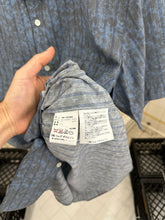 Load image into Gallery viewer, ss1999 Comme des Garcons Homme Plus Camo Object Dyed Pinstripe Shirt - Size M