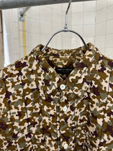 Load image into Gallery viewer, 1997 Comme des Garcons Homme Plus Military Autumn Tone Desert Camo Shirt - Size L