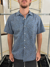 Load image into Gallery viewer, ss1999 Comme des Garcons Homme Plus Camo Object Dyed Pinstripe Shirt - Size M