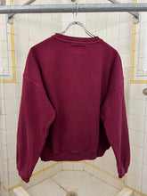 Load image into Gallery viewer, 1990s Armani Wine Red Crewneck - Size L