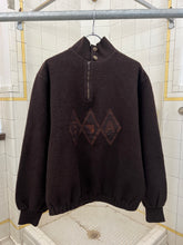 Load image into Gallery viewer, 1990s Armani Embroidered Quarterzip Fleece - Size L
