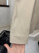 Load image into Gallery viewer, 2000s Burberry Prorsum Cream Leather Blazer - Size S