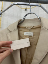 Load image into Gallery viewer, 2000s Burberry Prorsum Cream Leather Blazer - Size S
