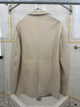 Load image into Gallery viewer, 2000s Burberry Prorsum Cream Leather Blazer - Size S