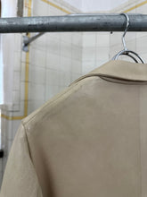 Load image into Gallery viewer, 2000s Burberry Prorsum Cream Leather Blazer - Size S