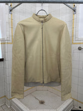 Load image into Gallery viewer, 2000s Burberry Prorsum Cropped Leather Jacket with Back Pleat - Size XS