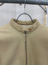 Load image into Gallery viewer, 2000s Burberry Prorsum Cropped Leather Jacket with Back Pleat - Size XS