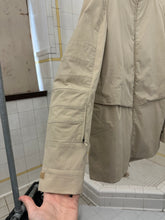 Load image into Gallery viewer, 2000s Burberry Prorsum Long Moto Jacket with Articulated Sleeves and Back Pocket - Size S