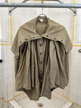 Load image into Gallery viewer, 1980s Vintage French Brand Gathered Shoulder Tunic - Size OS