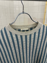 Load image into Gallery viewer, 2000s Burberry Prorsum Skrinkage Knit Striped Shirt - Size L