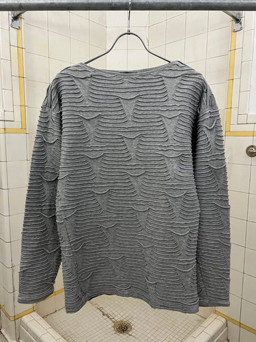 1980s Issey Miyake Blade Cut Sweater - Size S