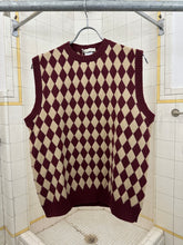 Load image into Gallery viewer, 2000s Burberry Prorsum Checkered Sweater Vest - Size M