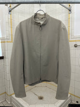Load image into Gallery viewer, ss2001 Burberry Prorsum Beige Moto Jacket with Leather Detailing - Size L