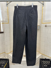 Load image into Gallery viewer, 1980s Claude Montana Denim Trousers with Off Center Metal Clasp Closure - Size M