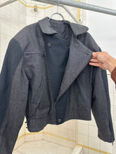 Load image into Gallery viewer, 1980s Claude Montana Denim Jacket with Quilted Lining and Shoulderpads - Size L