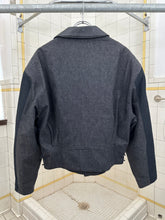 Load image into Gallery viewer, 1980s Claude Montana Denim Jacket with Quilted Lining and Shoulderpads - Size L