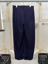 Load image into Gallery viewer, 1980s Claude Montana Triple Pleated Wool Trousers - Size M