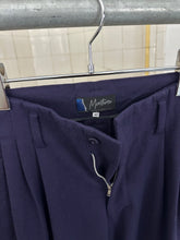 Load image into Gallery viewer, 1980s Claude Montana Triple Pleated Wool Trousers - Size M