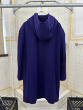 Load image into Gallery viewer, 1980s Claude Montana Purple Hooded Wool Coat - Size M