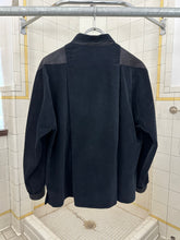Load image into Gallery viewer, 1980s Claude Montana Black Light Corduroy Blouson with Leather Shoulder Detailing - Size S