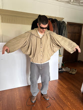 Load image into Gallery viewer, 1980s Vintage French Brand Gathered Shoulder Tunic - Size OS