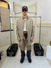 Load image into Gallery viewer, 2000s Burberry Prorsum Leather Mac Coat with Bungee Collar - Size XL