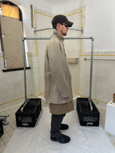 Load image into Gallery viewer, 2000s Burberry Prorsum Leather Mac Coat with Bungee Collar - Size XL