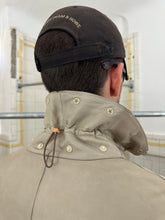 Load image into Gallery viewer, 2000s Burberry Prorsum Leather Mac Coat with Bungee Collar - Size XL