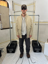 Load image into Gallery viewer, 2000s Burberry Prorsum Long Moto Jacket with Articulated Sleeves and Back Pocket - Size S