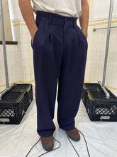 Load image into Gallery viewer, 1980s Claude Montana Triple Pleated Wool Trousers - Size M