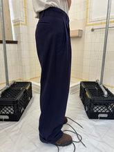 Load image into Gallery viewer, 1980s Claude Montana Triple Pleated Wool Trousers - Size M