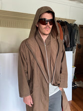 Load image into Gallery viewer, 1980s Vintage Italian Designer Modular Collared Trench - Size M