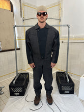 Load image into Gallery viewer, 1980s Claude Montana Denim Jacket with Quilted Lining and Shoulderpads - Size L