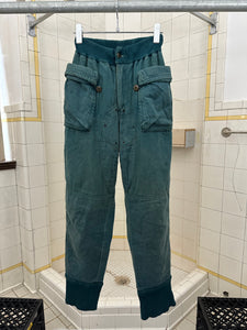 1980s Ball Sweatpants with Layered Cargo Pockets - Size S