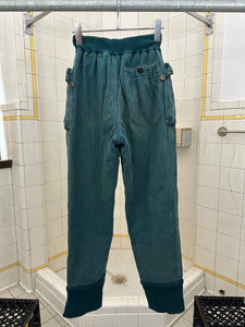 1980s Ball Sweatpants with Layered Cargo Pockets - Size S