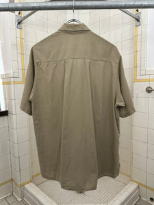 1980s Ball Cargo Shirt with Hidden Top Closure - Size M