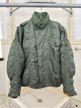 Load image into Gallery viewer, 1980s Ball Paneled Bomber Jacket with Snap Button Epaulets - Size M