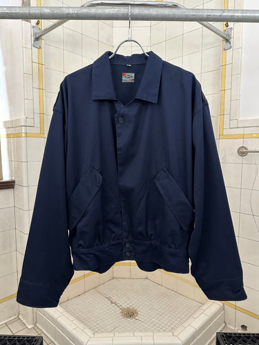 1980s Ball Wide Navy Blouson - Size XL