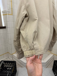 1980s Ball Light Ripstop Jacket with Canvas Trim Detailing - Size L