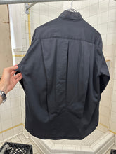 Load image into Gallery viewer, 1980s Parachute Wide Pleated Shirt with Multiple Buttoned Collar - Size S