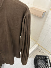 Load image into Gallery viewer, 1980s Parachute Corduroy Button Up with Pleated Voluminous Sleeves - Size M