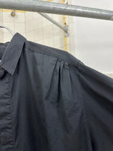 Load image into Gallery viewer, 1980s Parachute Triple Pleated Shoulders Button Up Shirt - Size M