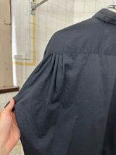 Load image into Gallery viewer, 1980s Parachute Triple Pleated Shoulders Button Up Shirt - Size M