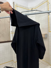 Load image into Gallery viewer, 1980s Parachute Long Wool Coat with Removable Shoulder Panel and Belt - Size L