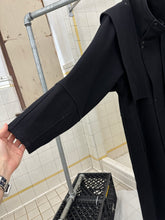 Load image into Gallery viewer, 1980s Parachute Long Wool Coat with Removable Shoulder Panel and Belt - Size L