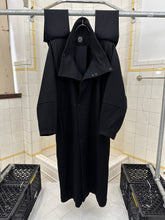 Load image into Gallery viewer, 1980s Parachute Long Wool Coat with Removable Shoulder Panel and Belt - Size L