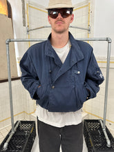 Load image into Gallery viewer, 1980s Ball Double Breasted Military Jacket with Back Cinch - Size L