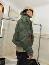 Load image into Gallery viewer, 1980s Ball Paneled Bomber Jacket with Snap Button Epaulets - Size M