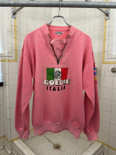 Load image into Gallery viewer, 1980s Vintage Italian Designer Gusseted Quarter Zip - Size L